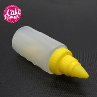 Cake decorating tools for plastic icing bottle